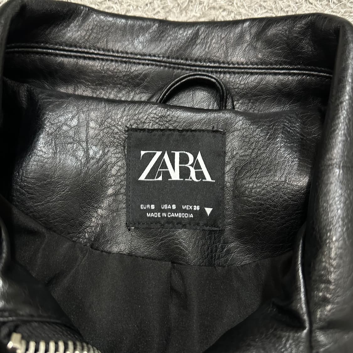 [95] 자라 레더자켓 상품이미지3