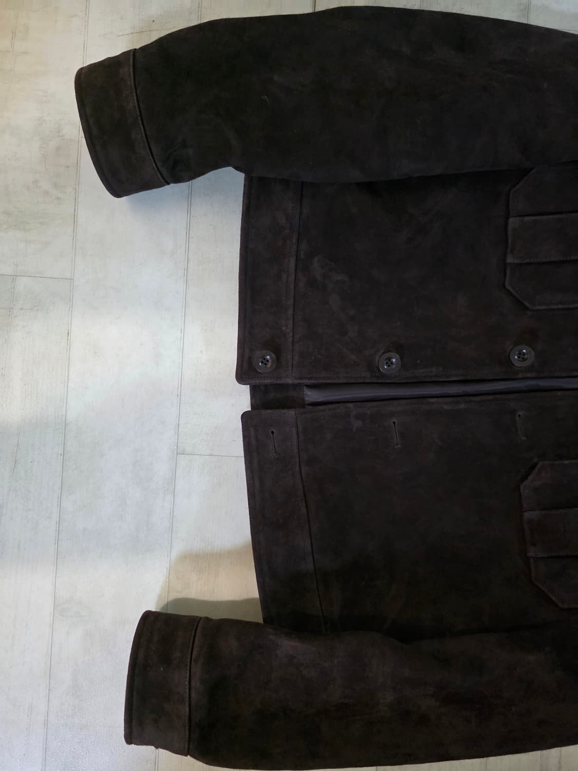 토니웩 스웨이드 트러커 다크브라운 M 상품이미지4