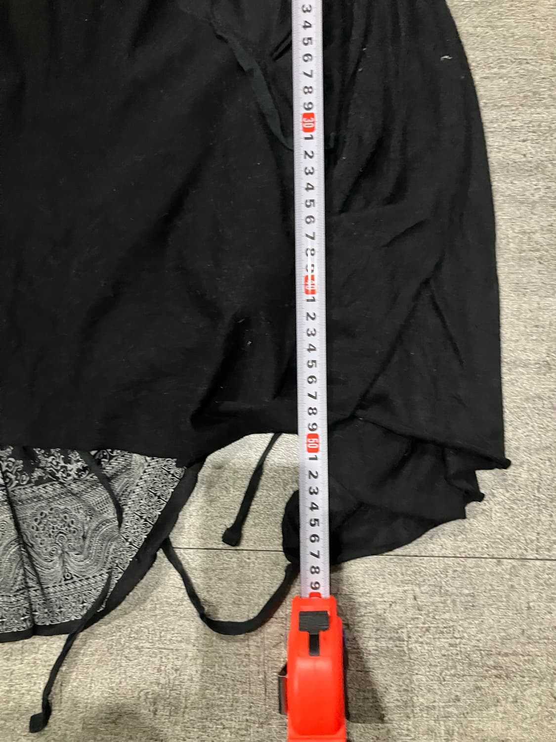 일본빈티지 핀터깔y2k 보헤미안펑크 레이어드 미디스커트 상품이미지5