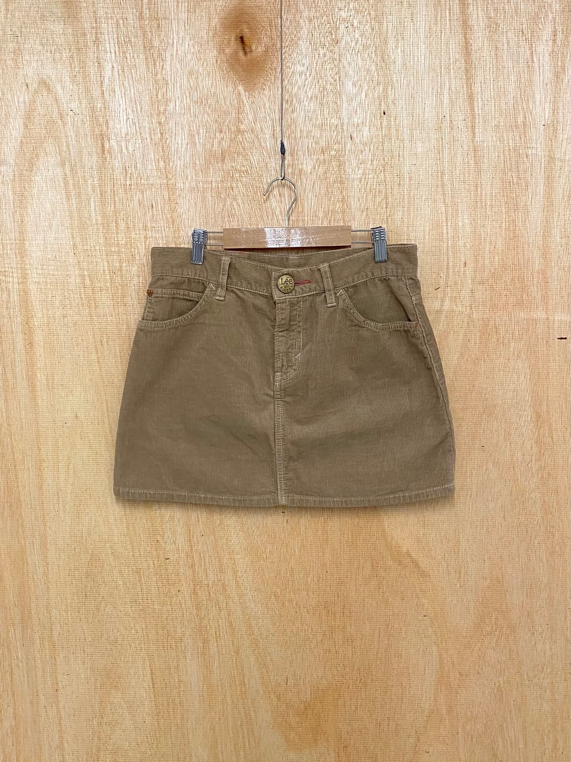 LEE x EARTH music & ecology corduroy skt 상품이미지3