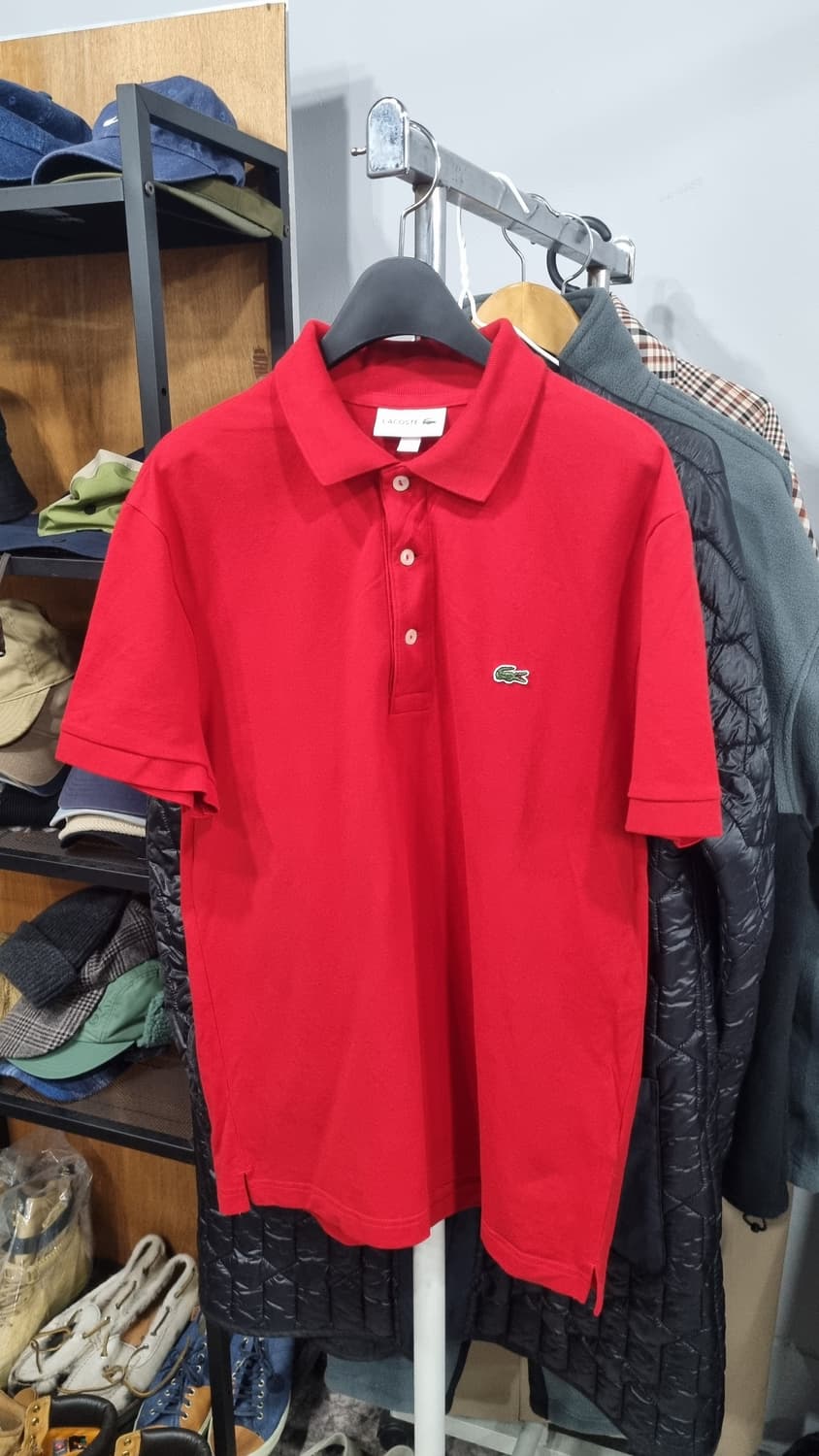 라코스테(LACOSTE) 95사이즈 (가슴반품49,총장74) 피케반팔 상품이미지2