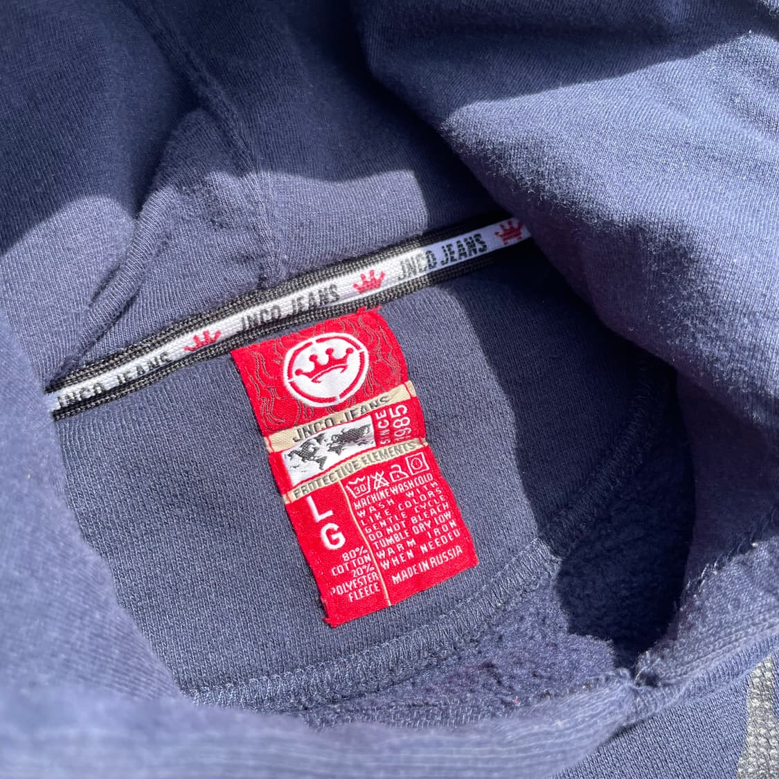 JNCO 진코 징코 00s Y2K 드래곤 그래픽 올드스쿨 힙합 후드티 상품이미지7