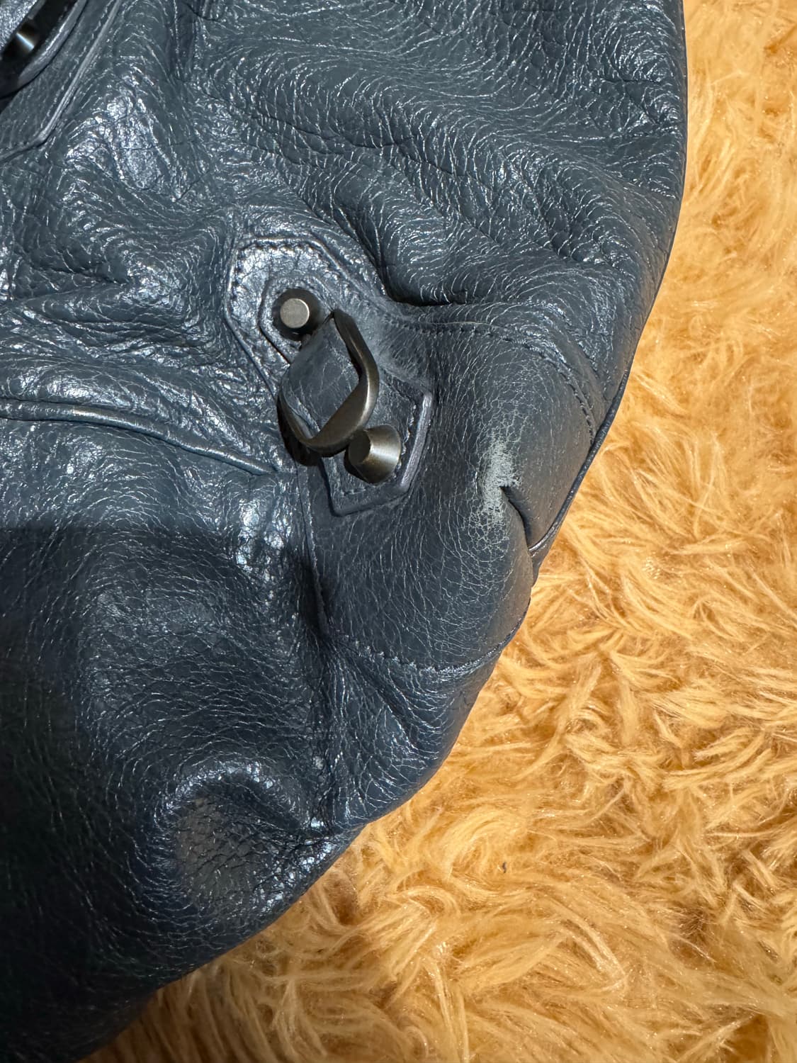 발렌시아가 선데이 토트백 스몰 챠콜 상품이미지7