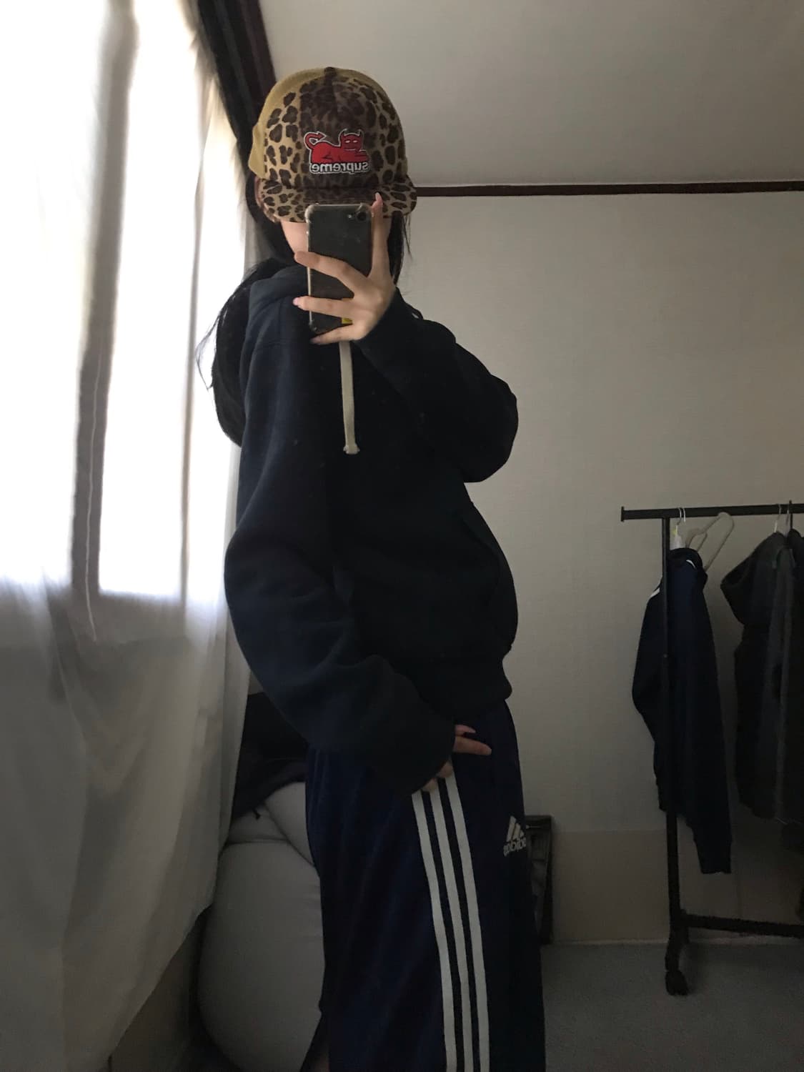 폴로 블랙 후드집업 상품이미지5