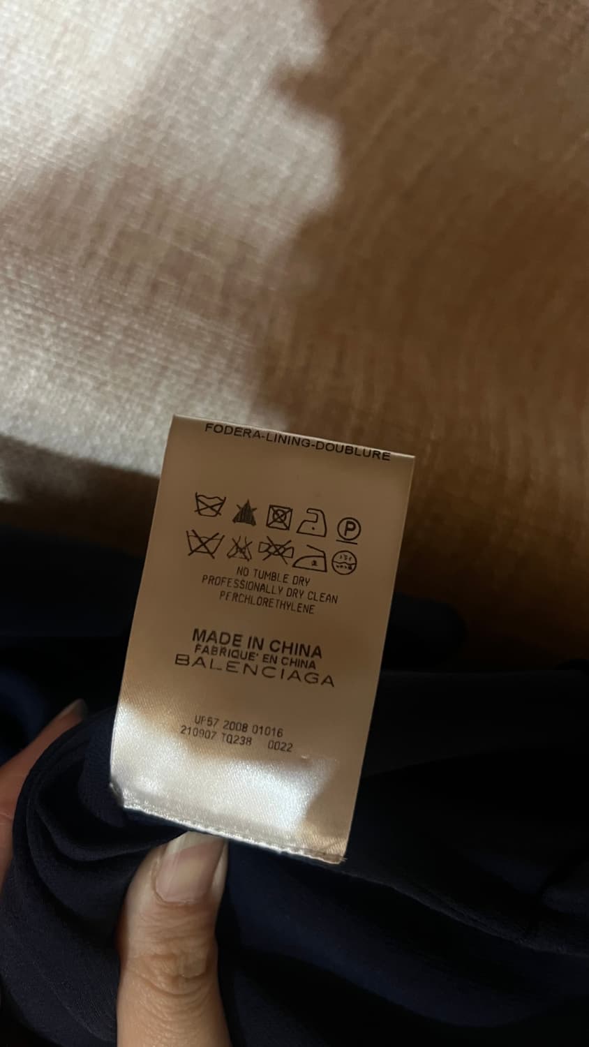 발렌시아가 아카이브 실크 플리츠 원피스 상품이미지6