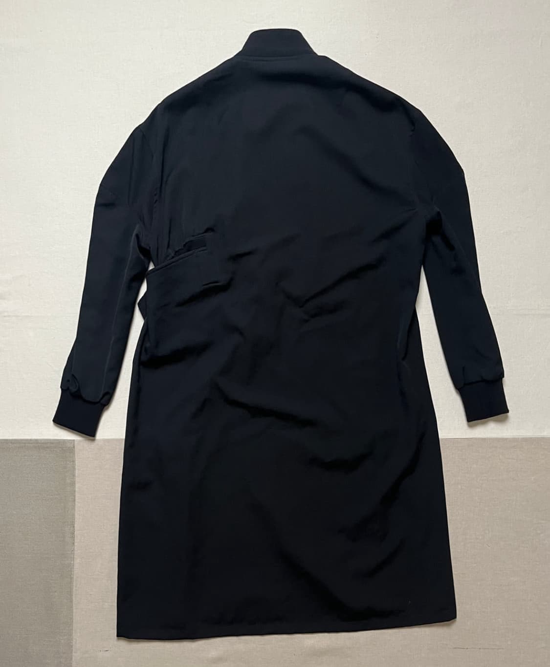 요지야마모토 롱 봄버 코트 yohji yamamoto long ma-1 상품이미지2