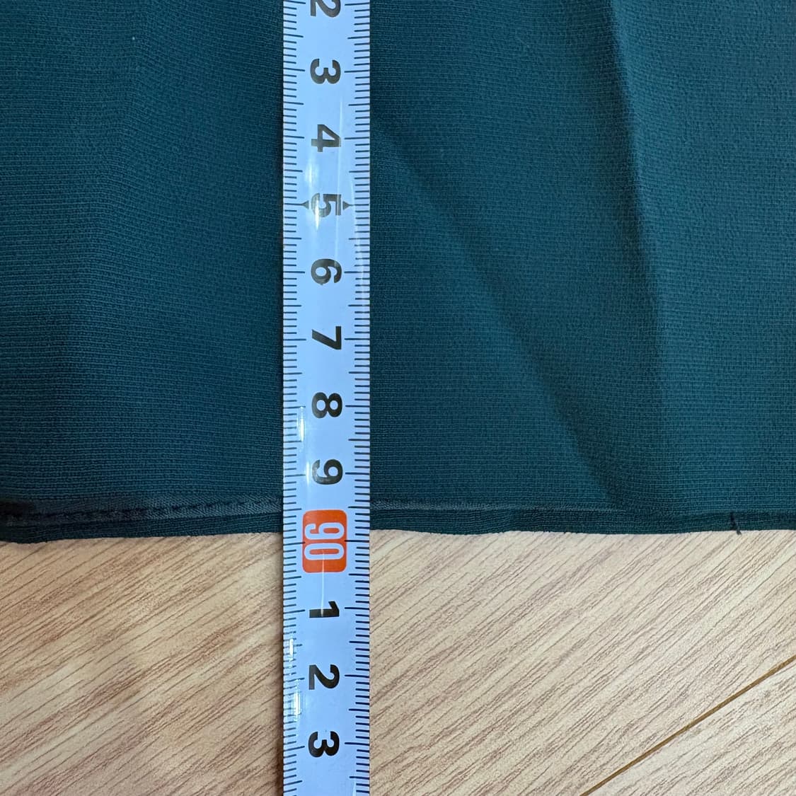 산드로 레이스 장식 원피스 다크 그린 상품이미지7