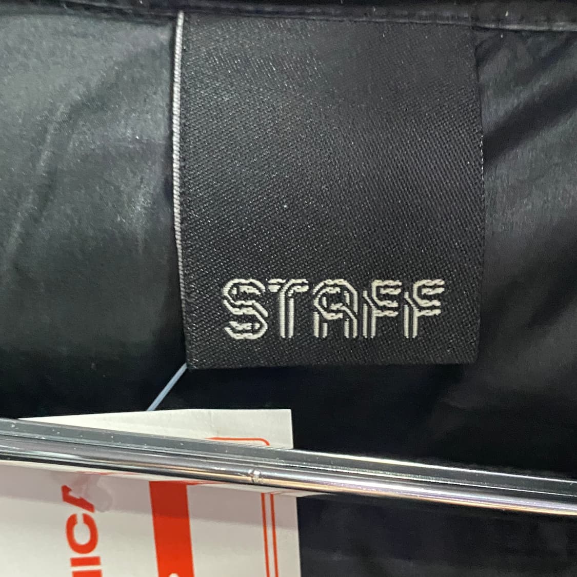 00s 빈티지 블랙 글로시 경량 패딩 B3017 상품이미지4