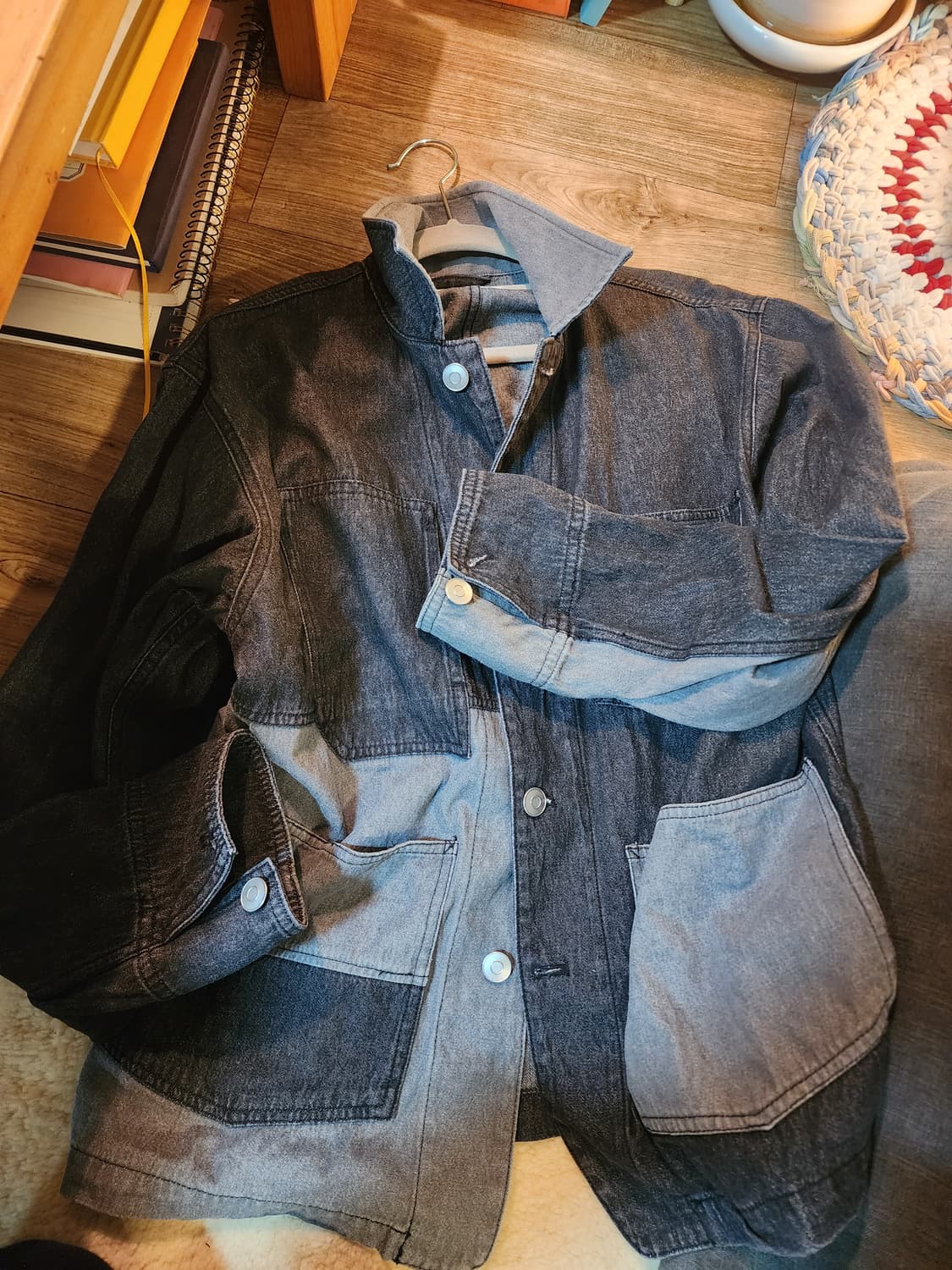 Coen 믹스진 자켓 스몰사이즈 상품이미지2