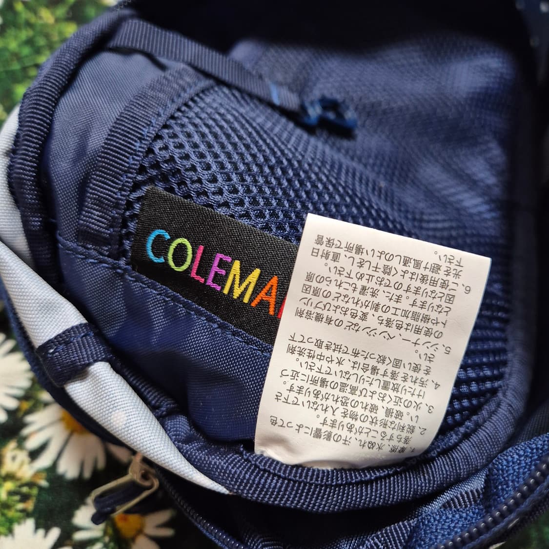 coleman 콜맨 땡땡이 웨이스트백 힙색 슬링백 상품이미지5