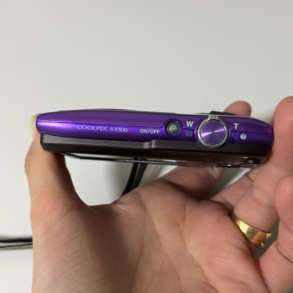 니콘 쿨픽스 s3300 빈티지 디카 디지털카메라 퍼플 상품이미지4