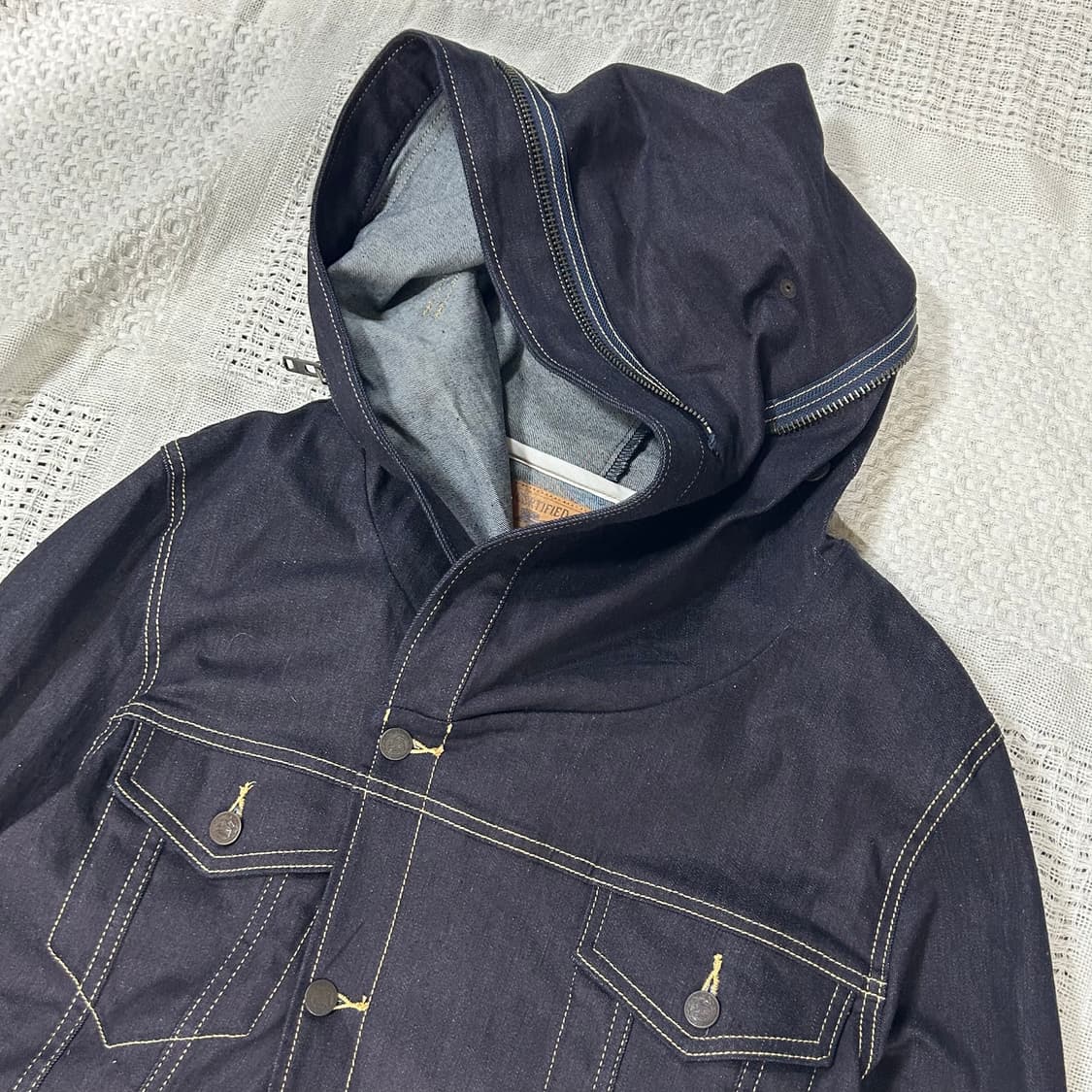 [glamb] 그램 후드 데님 자켓 상품이미지4