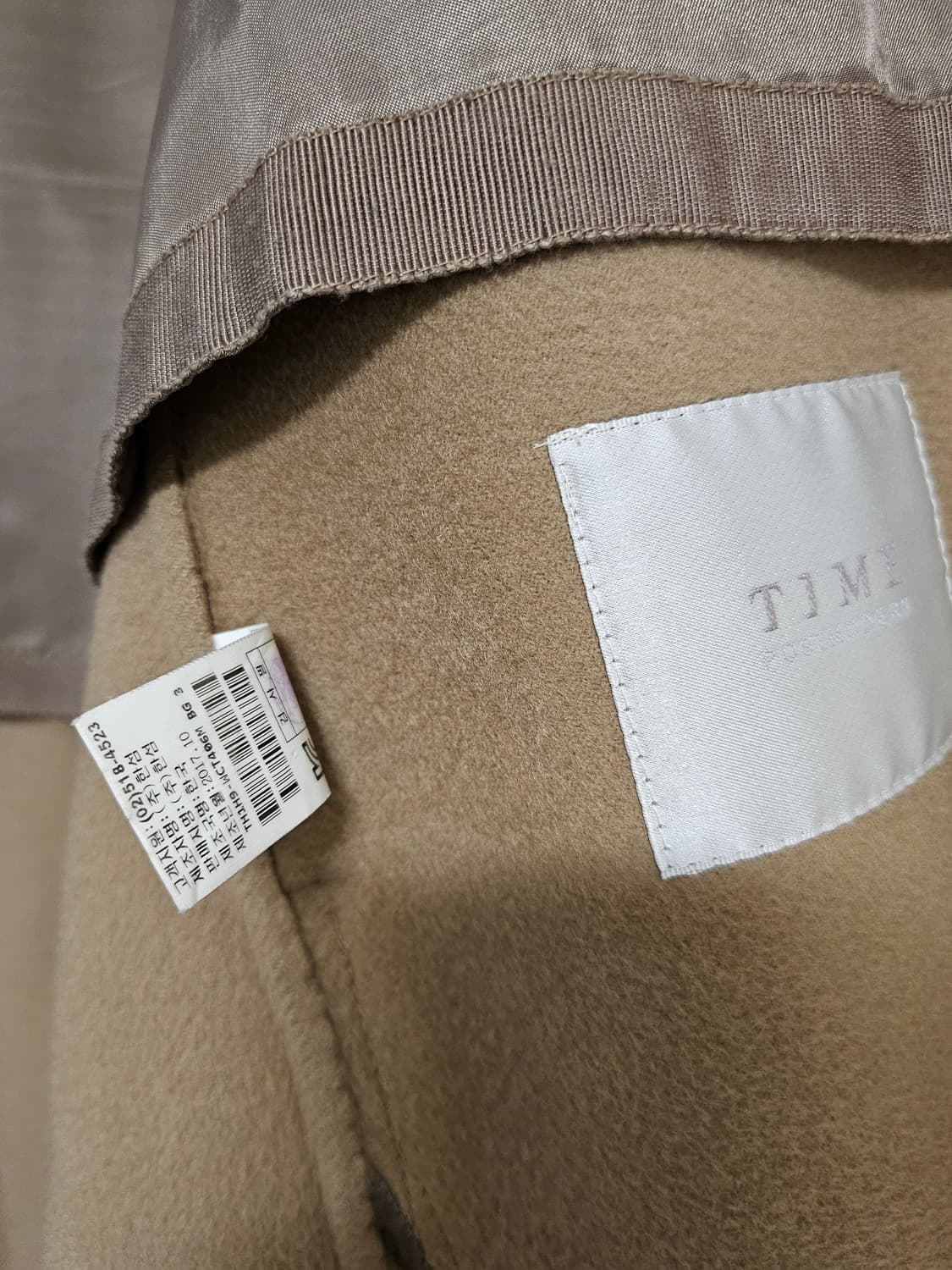 타임옴므 캐시미어 코트 105 상품이미지5