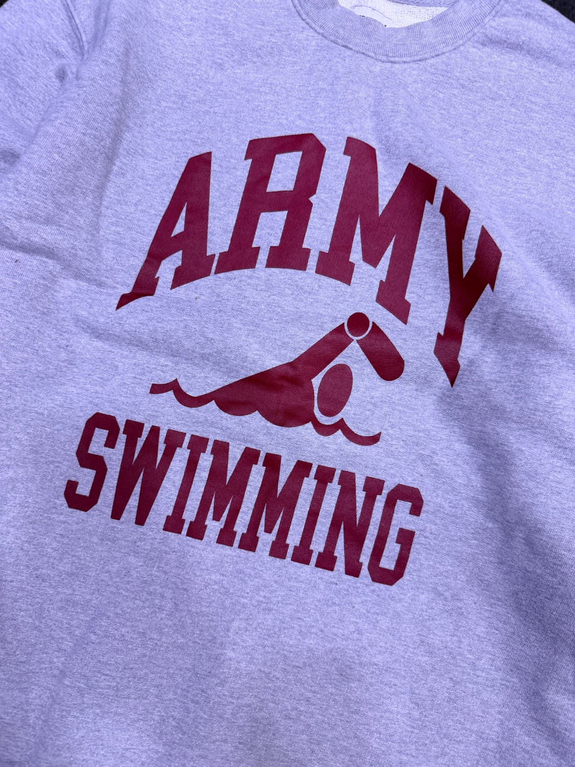 에스피오나지 ARMY 스위밍 맨투맨 스웻셔츠 그레이 L 상품이미지2