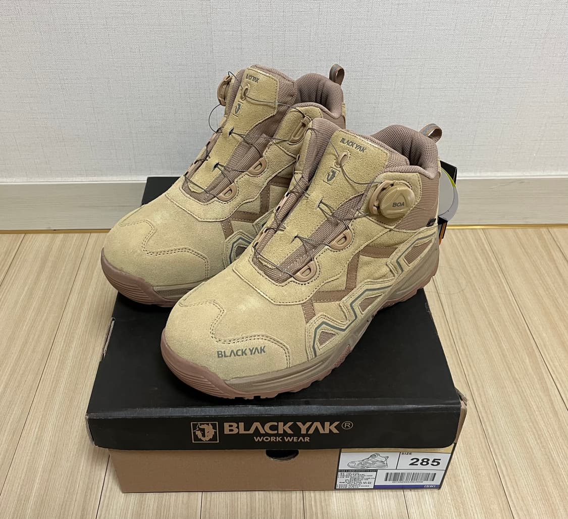 [새제품] [285] 블랙야크 논슬립 5인치 안전화 YAK-570D 베이 상품이미지2