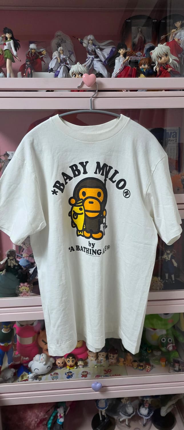 베이프 베이비 마일로 피싱 티셔츠 상품이미지3