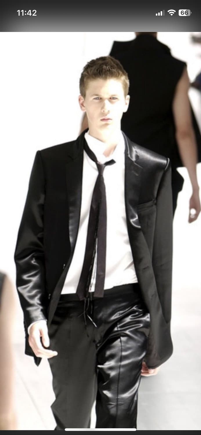 Dior homme 02ss 쇼피스 레더자켓 상품이미지2