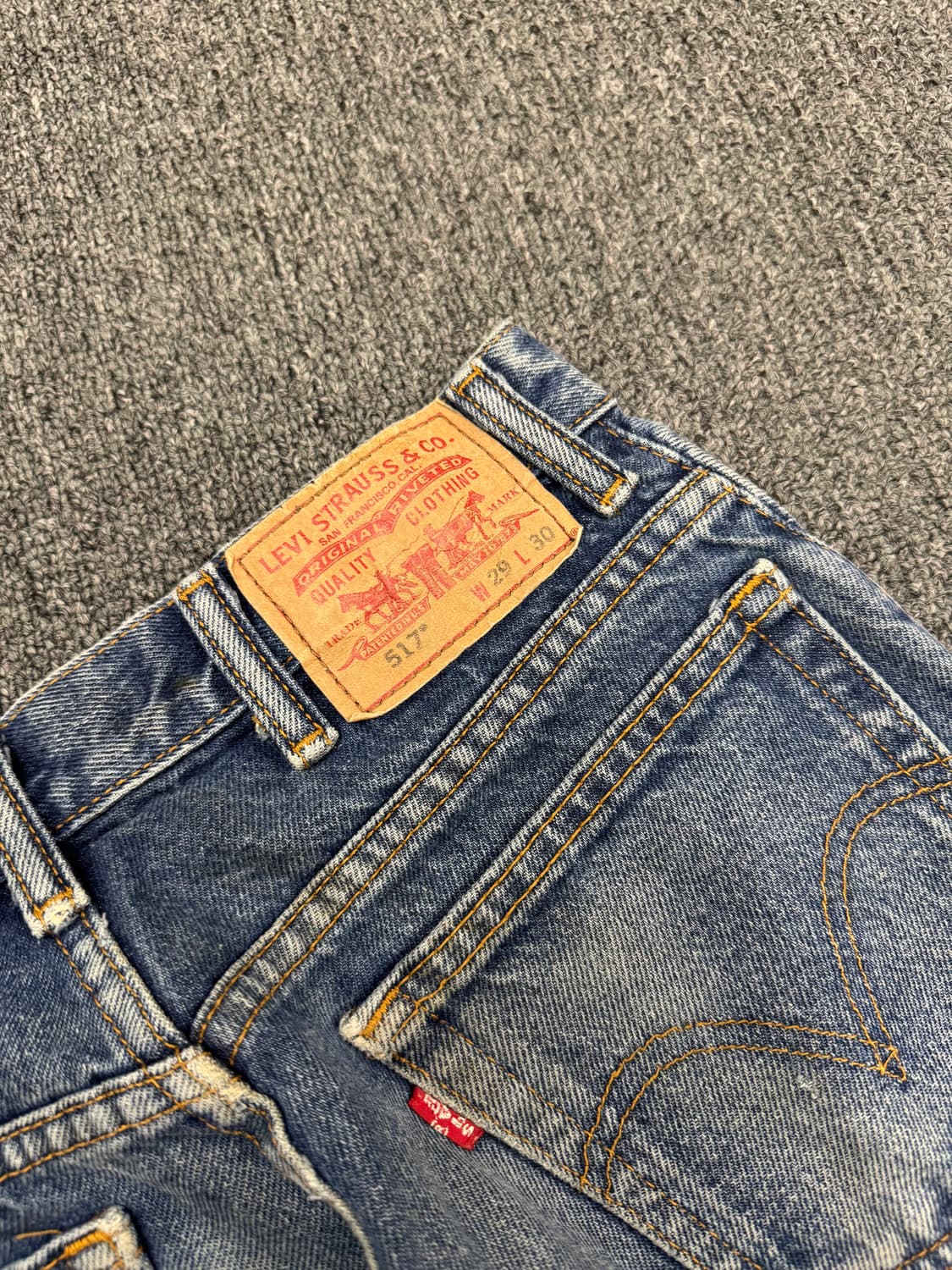 리바이스517 여성 부츠컷 데님팬츠 상품이미지9