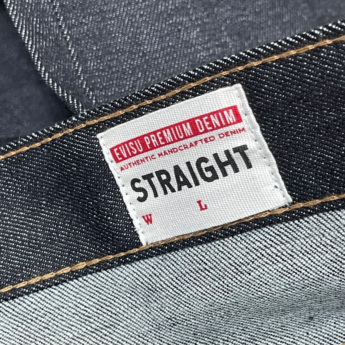 [34] EVISU INDIGO BIG LOGO PANTS 상품이미지6