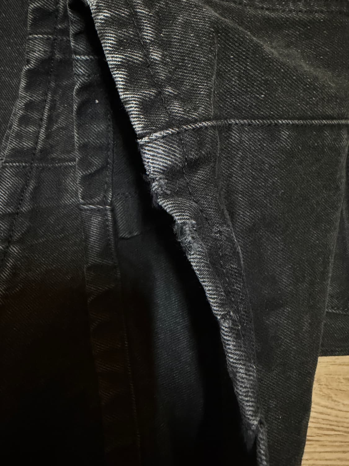 해칭룸 Wide Line Jeans Dusty Black 3사이즈 상품이미지5
