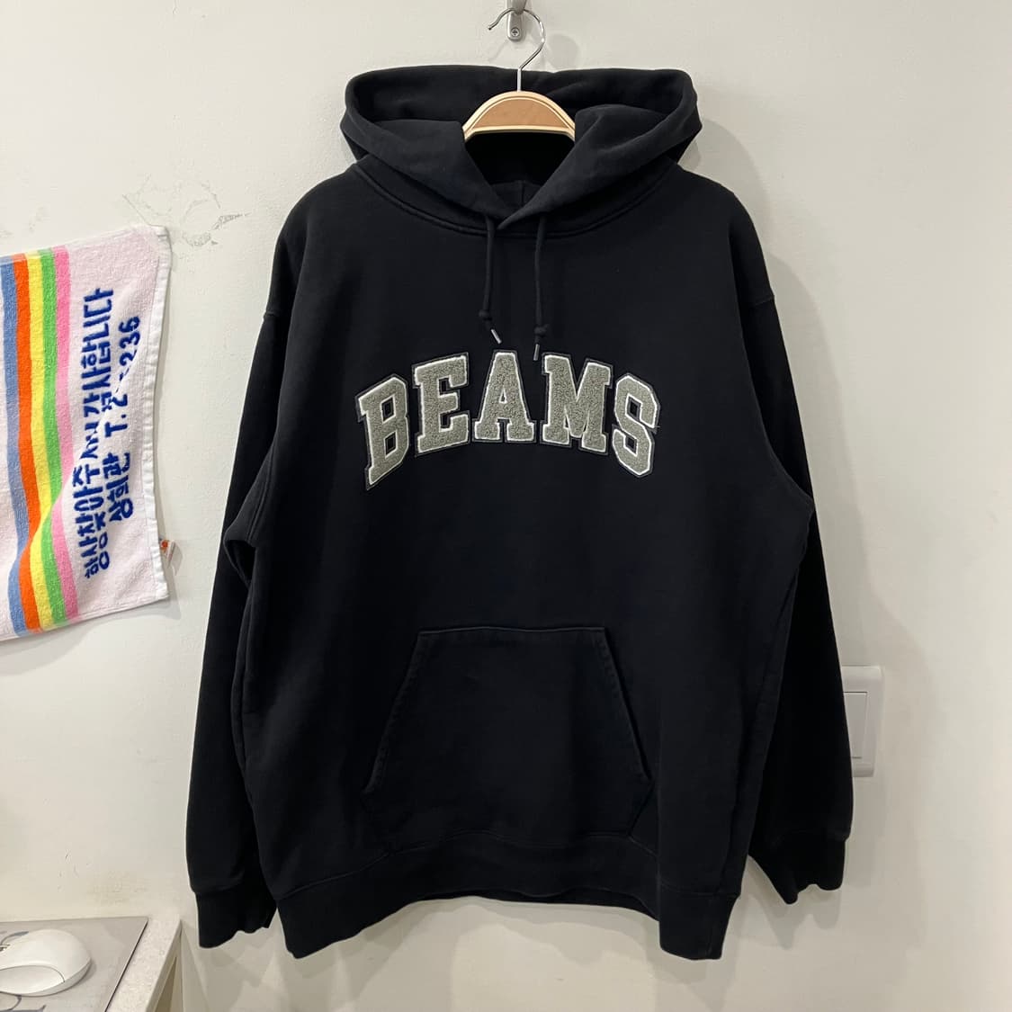 169 빔즈 로고 후드티 상품이미지1