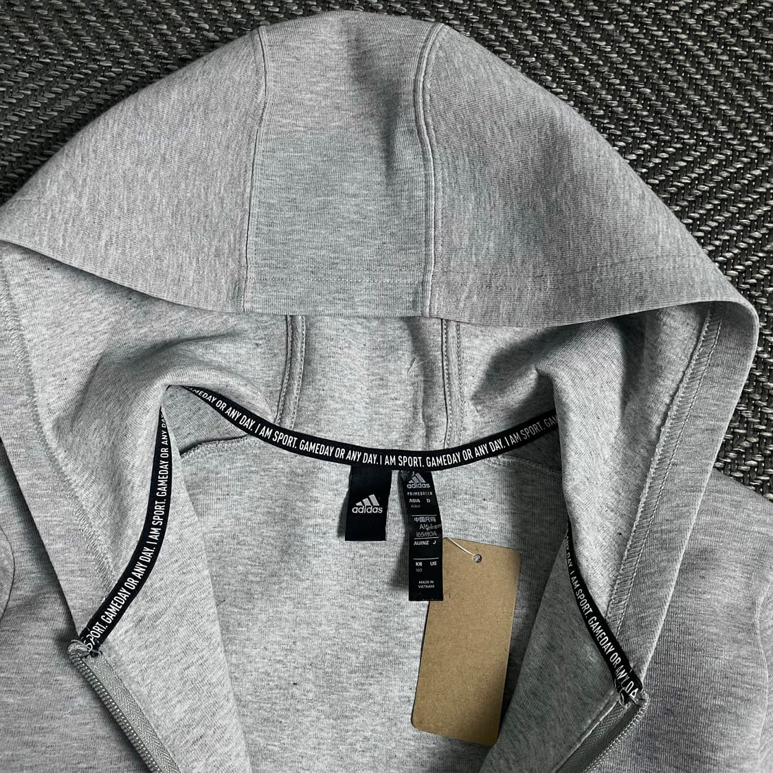 아디다스 퓨쳐 아이콘 트레이닝 후드 집업 자켓o 4911 상품이미지5