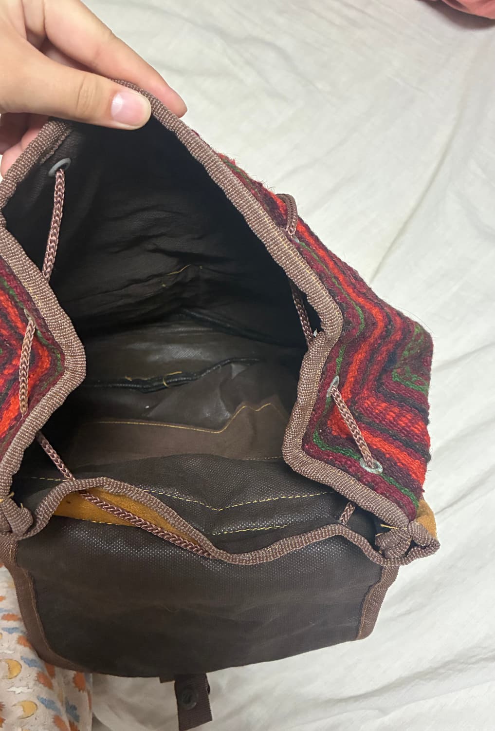 빈티지 백팩 상품이미지4