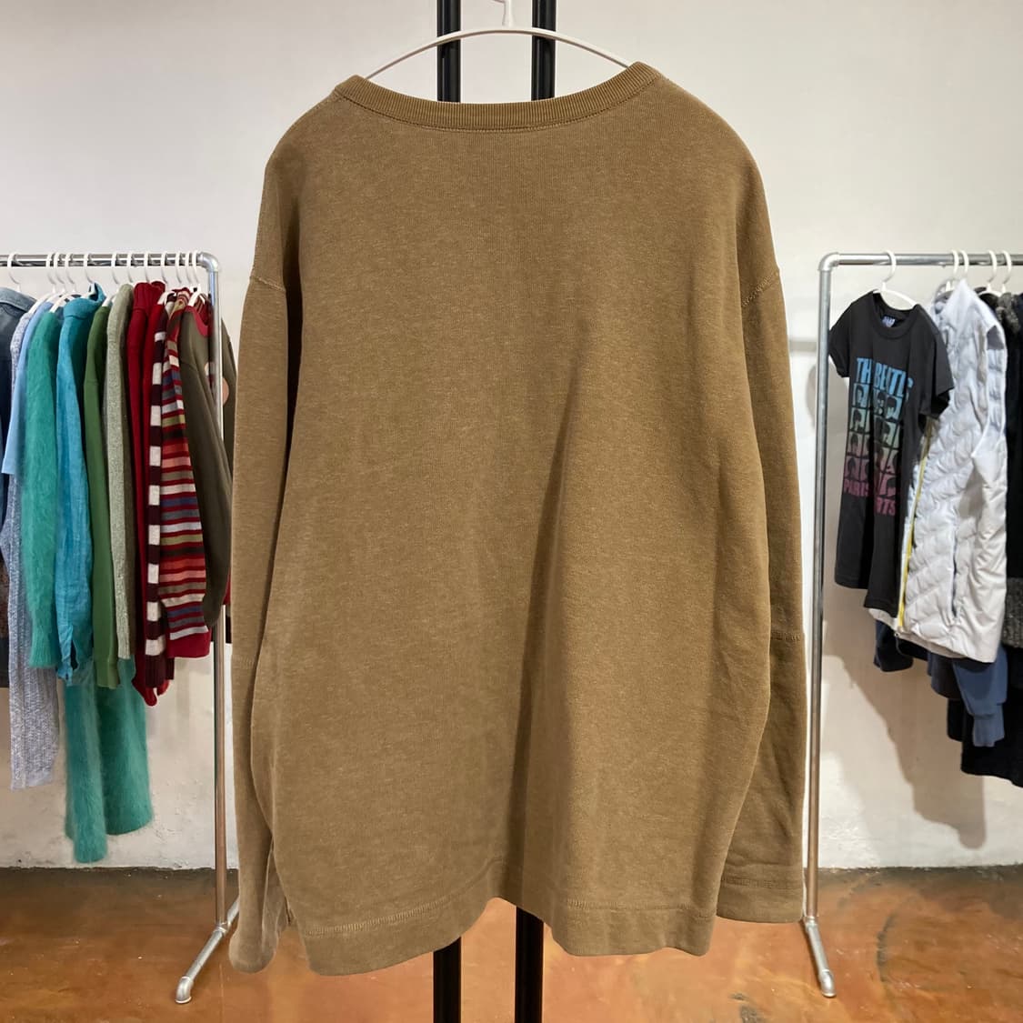 빈티지 헨리넥 코튼 스웨트셔츠 상품이미지8