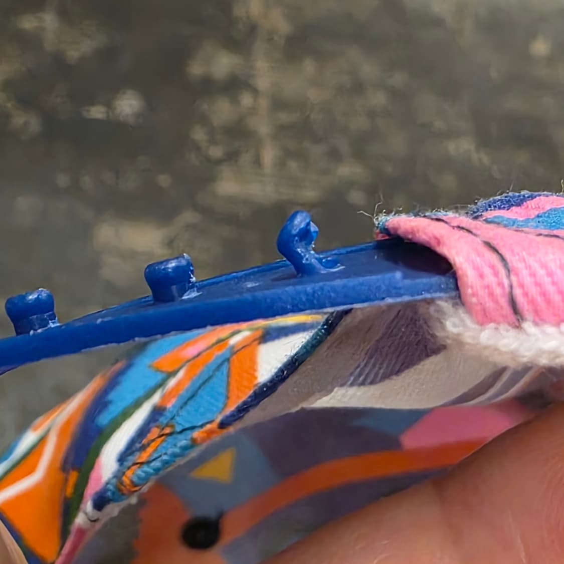 니씬 패턴 캡 모자 멀티컬러 상품이미지5