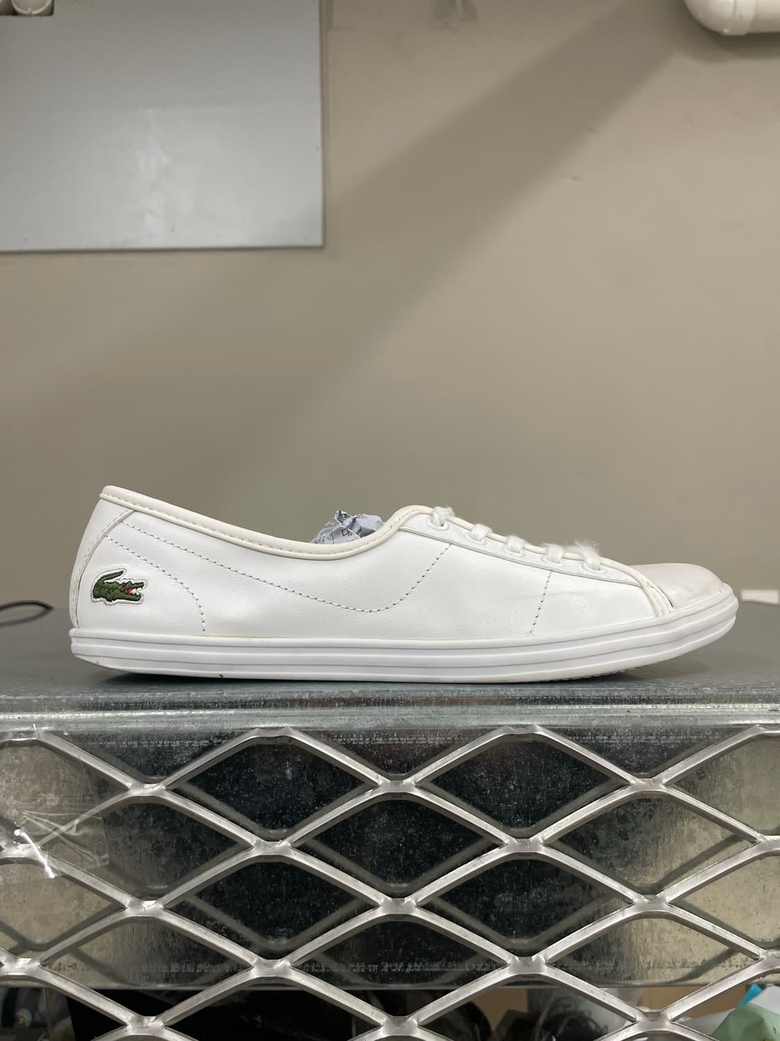 라코스테 지안느 스니커즈 화이트 uk4 상품이미지4