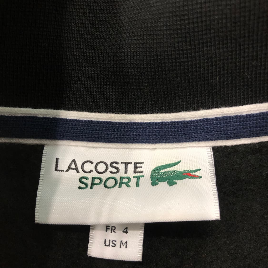 M 라코스테 코튼 집업 자켓 상품이미지3