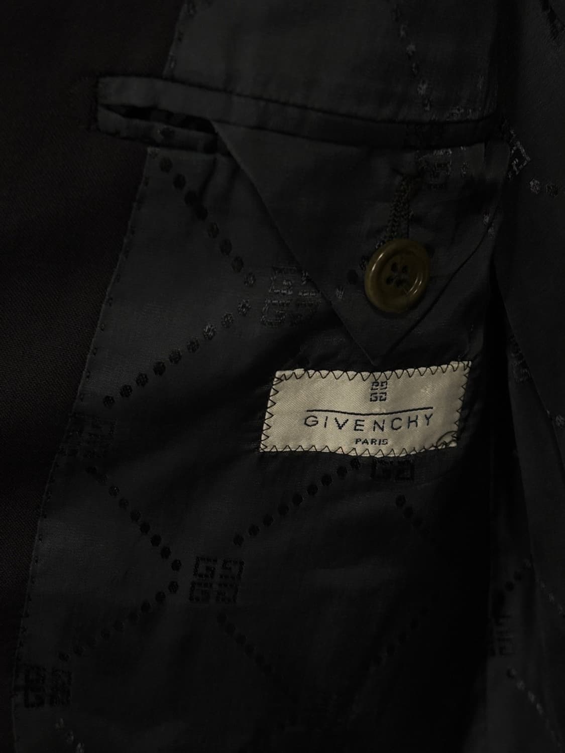 GIVENCHY 지방시 네이비 이태리 블레이저 자켓 상품이미지5