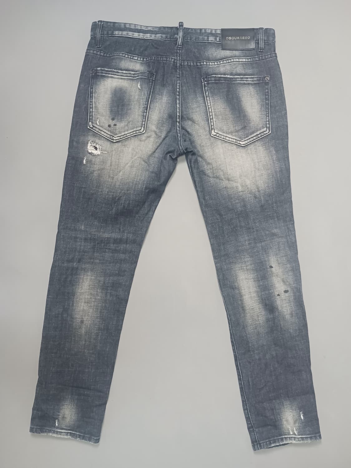 [36] 디스퀘어드2 디스워싱 슬림 블랙진 청바지 상품이미지7