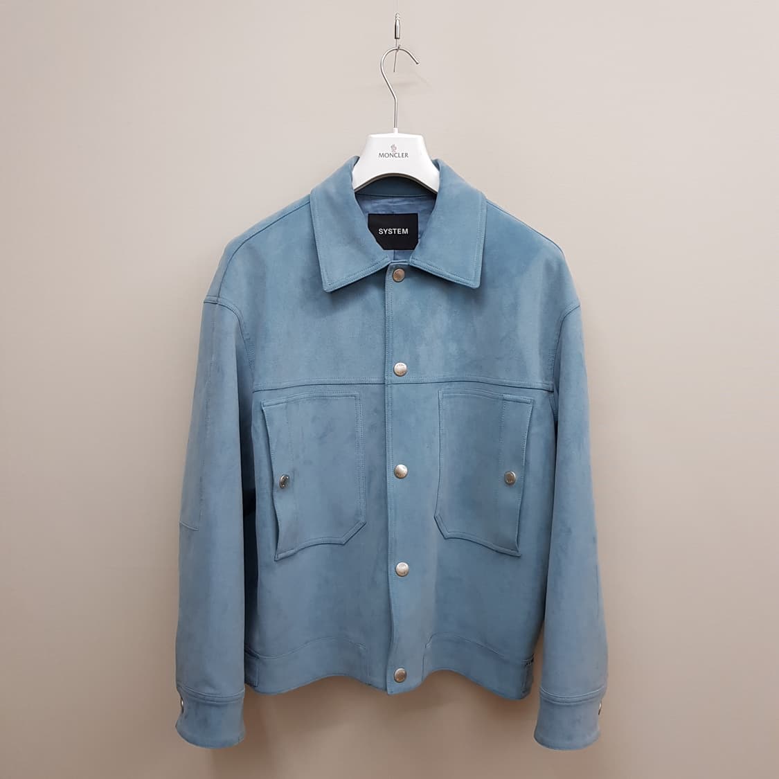 한섬 시스템 2022 스티치 포켓 점퍼 100사이즈 상품이미지2