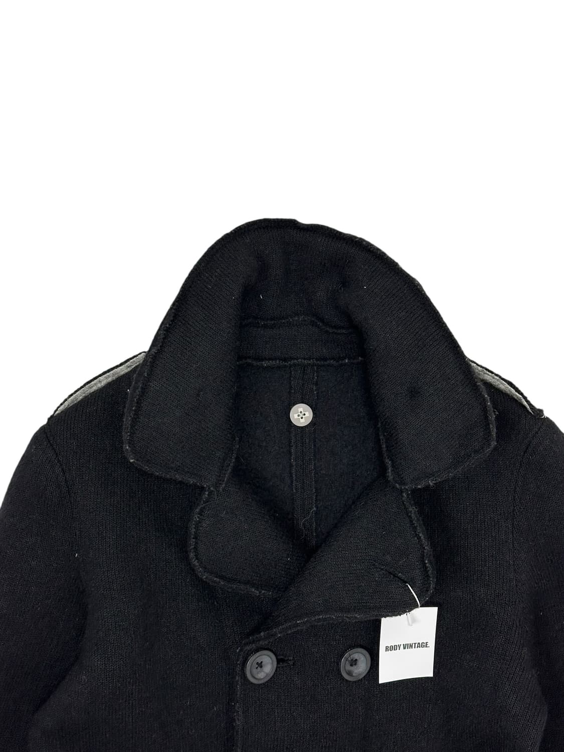 Swiss Chriss 울 더블 하이넥 코트 상품이미지3