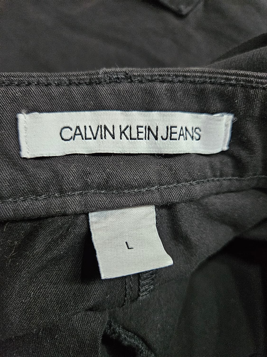 캘빈클라인 진스 블랙차콜 남성 허리 29~30 카고 조거팬츠  상품이미지3