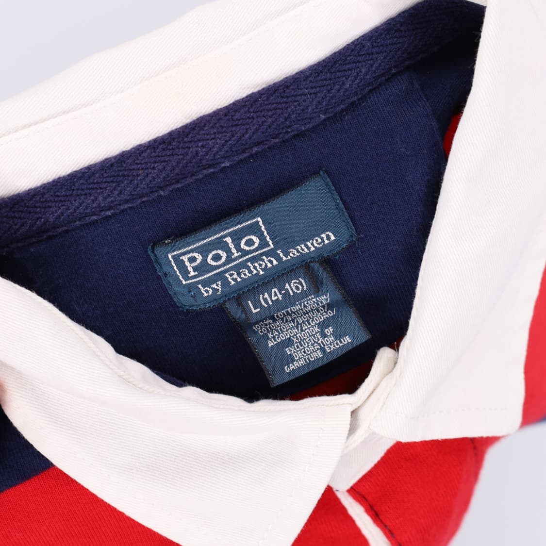 [L~XL] 폴로 랄프로렌 여성 럭비 카라 티셔츠 럭비셔츠 3789 상품이미지5
