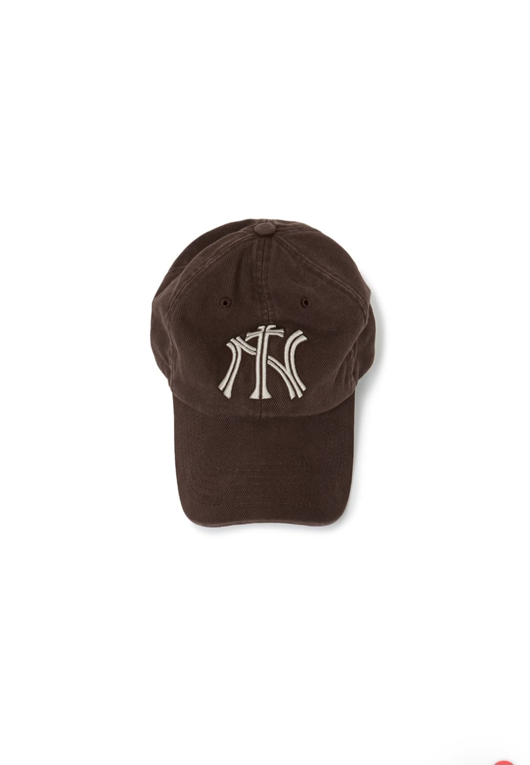 Etce NY CROSS WASHED CAP (BROWN) L 상품이미지1