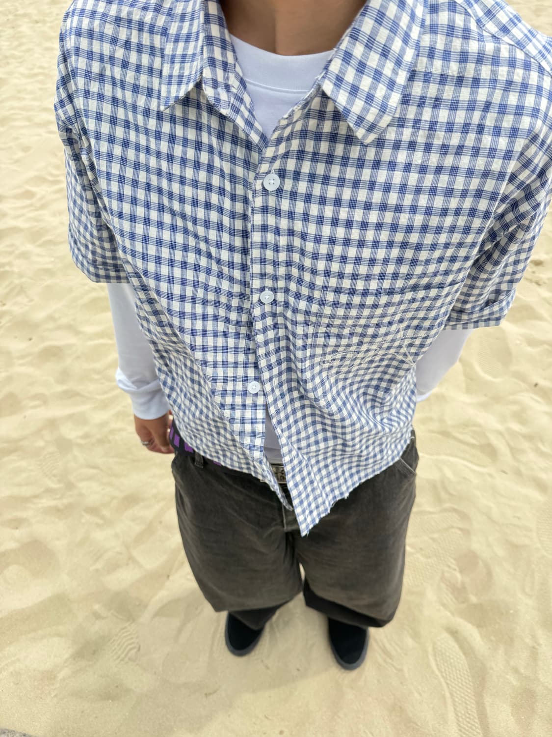 체크 셔츠 상품이미지2