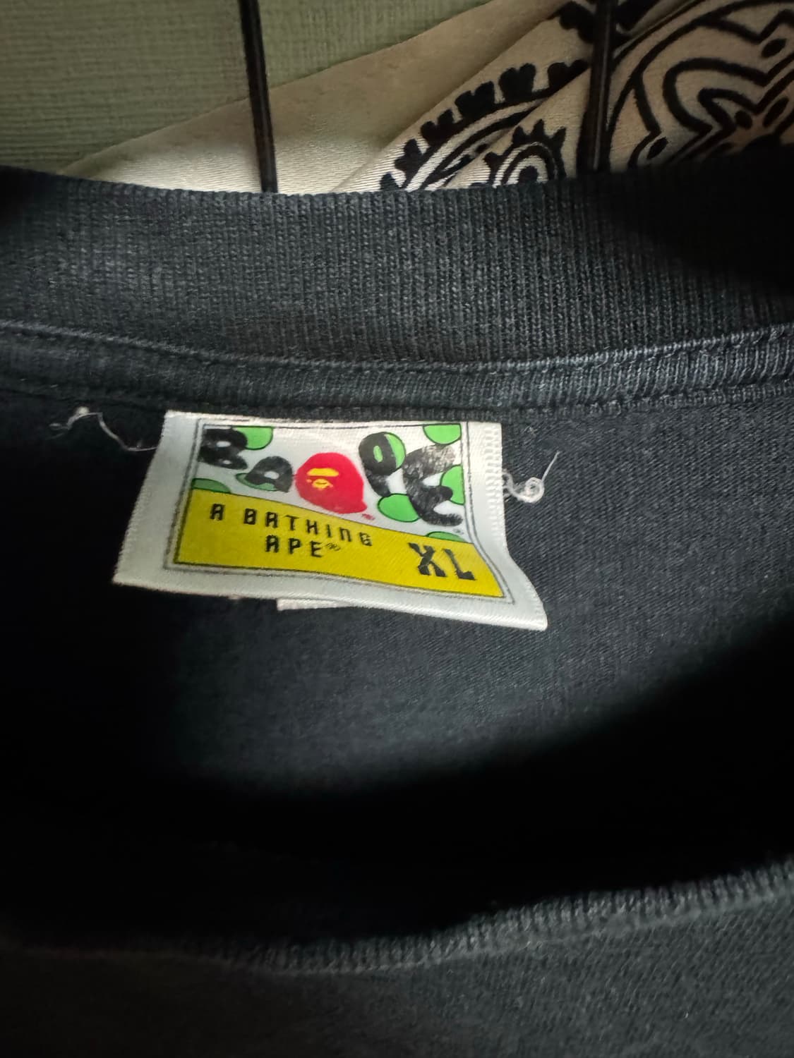 베이프 블랙티 (XL) 상품이미지2