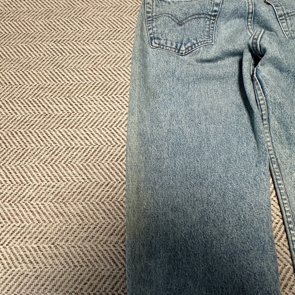 LEVI'S 505 80's usa made denim jeans 상품이미지4