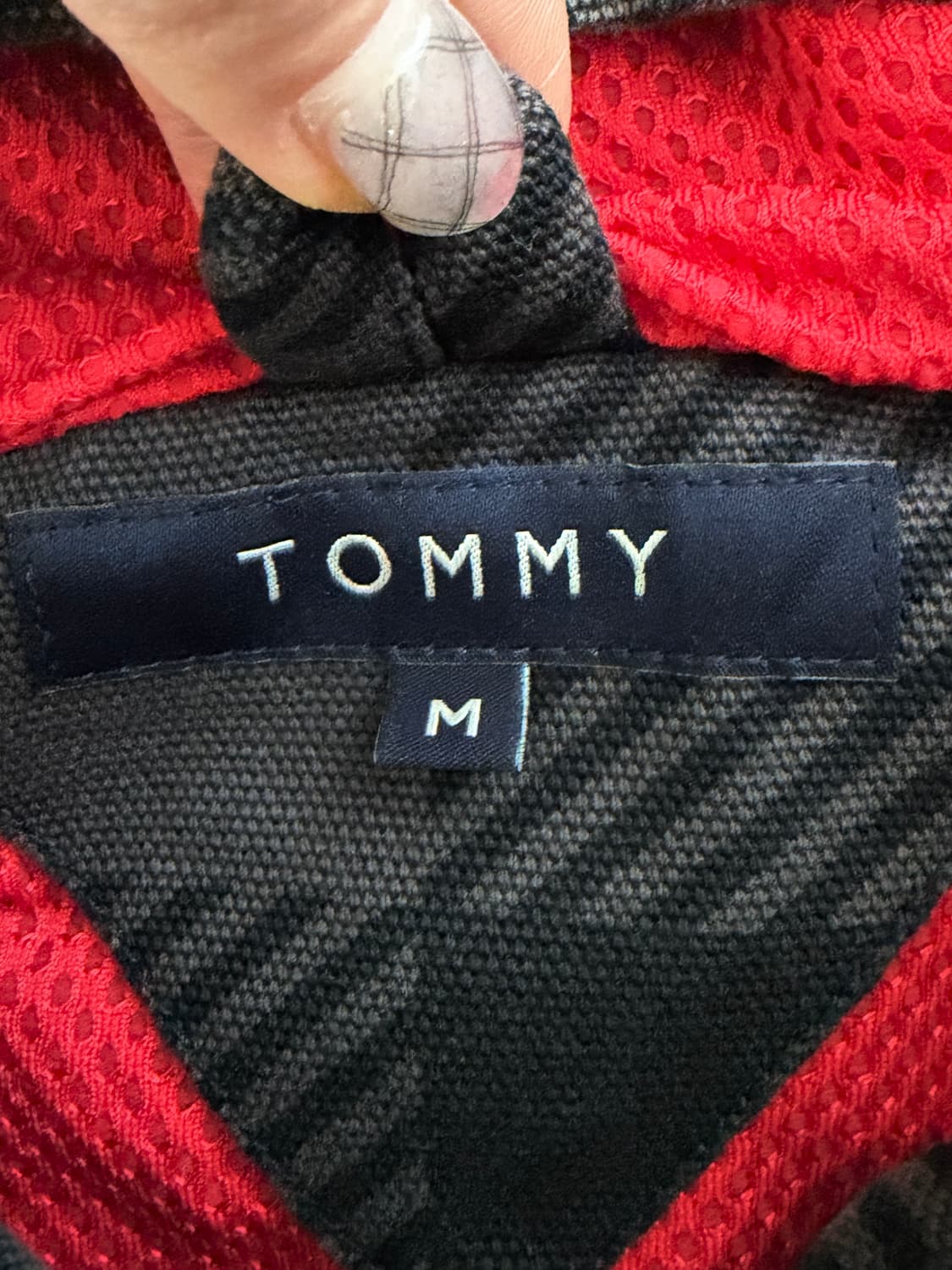 TOMMY HILFIGER 타미힐피거 체커보드 후드자켓 상품이미지4