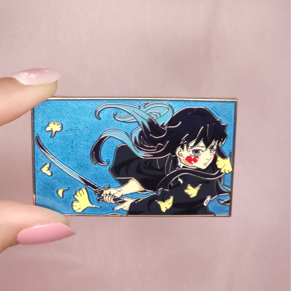 귀멸의칼날 무이치로 뱃지 상품이미지2