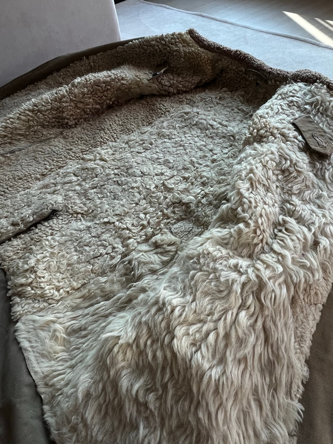 40s 스웨덴군 M1909파카 베이지 상품이미지4