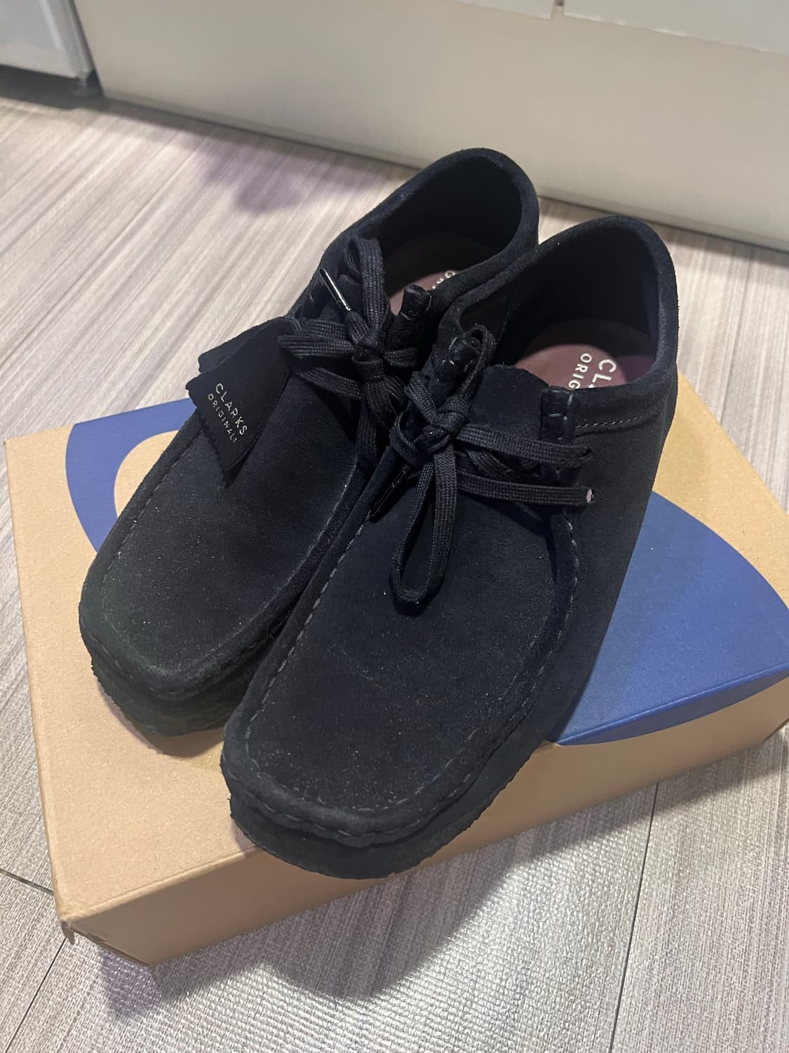 Clarks 클락스 왈라비 블랙 270-275 상품이미지1