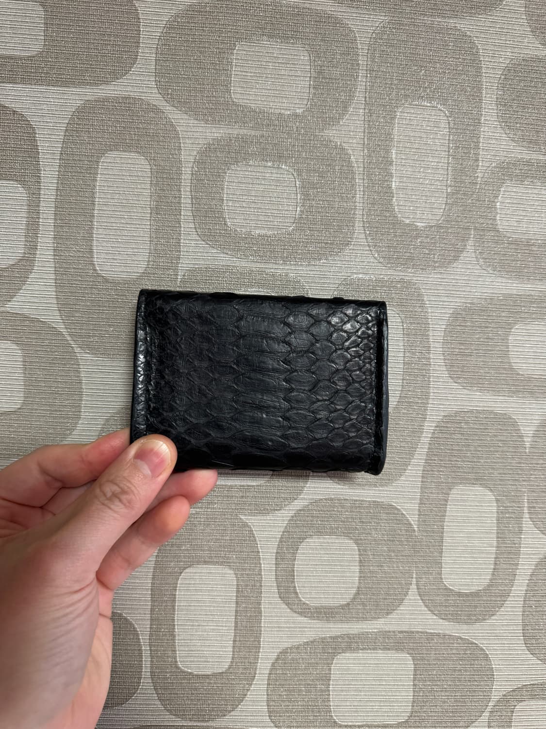 HAND MADE 핸드 메이드 뱀피 명함 카드지갑 상품이미지2