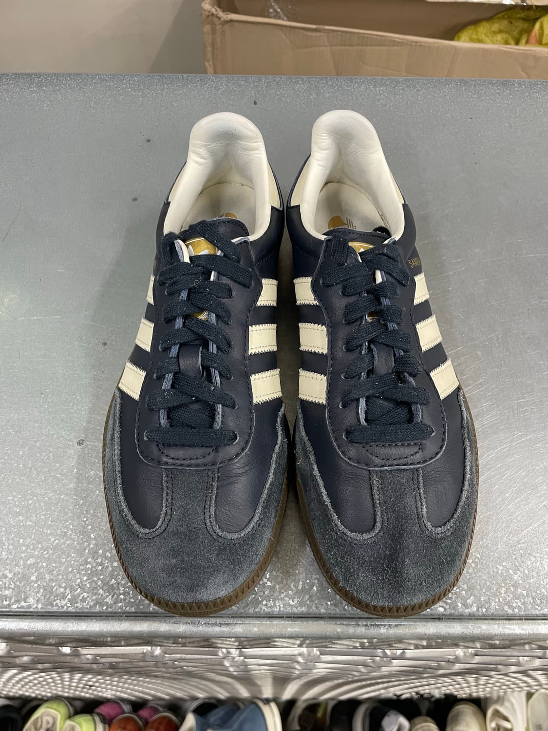 아디다스 삼바 OG 네이비검 250 상품이미지5