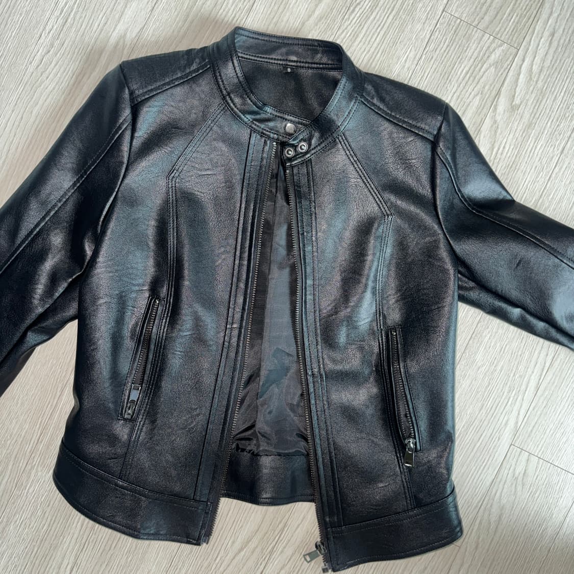 블랙 라이더자켓 레더자켓 상품이미지2