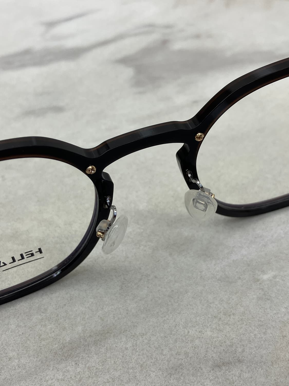 헬라스단 HELLASDAN 다크 초콜릿 솔텍스 웰링턴 메탈테 안경 상품이미지4