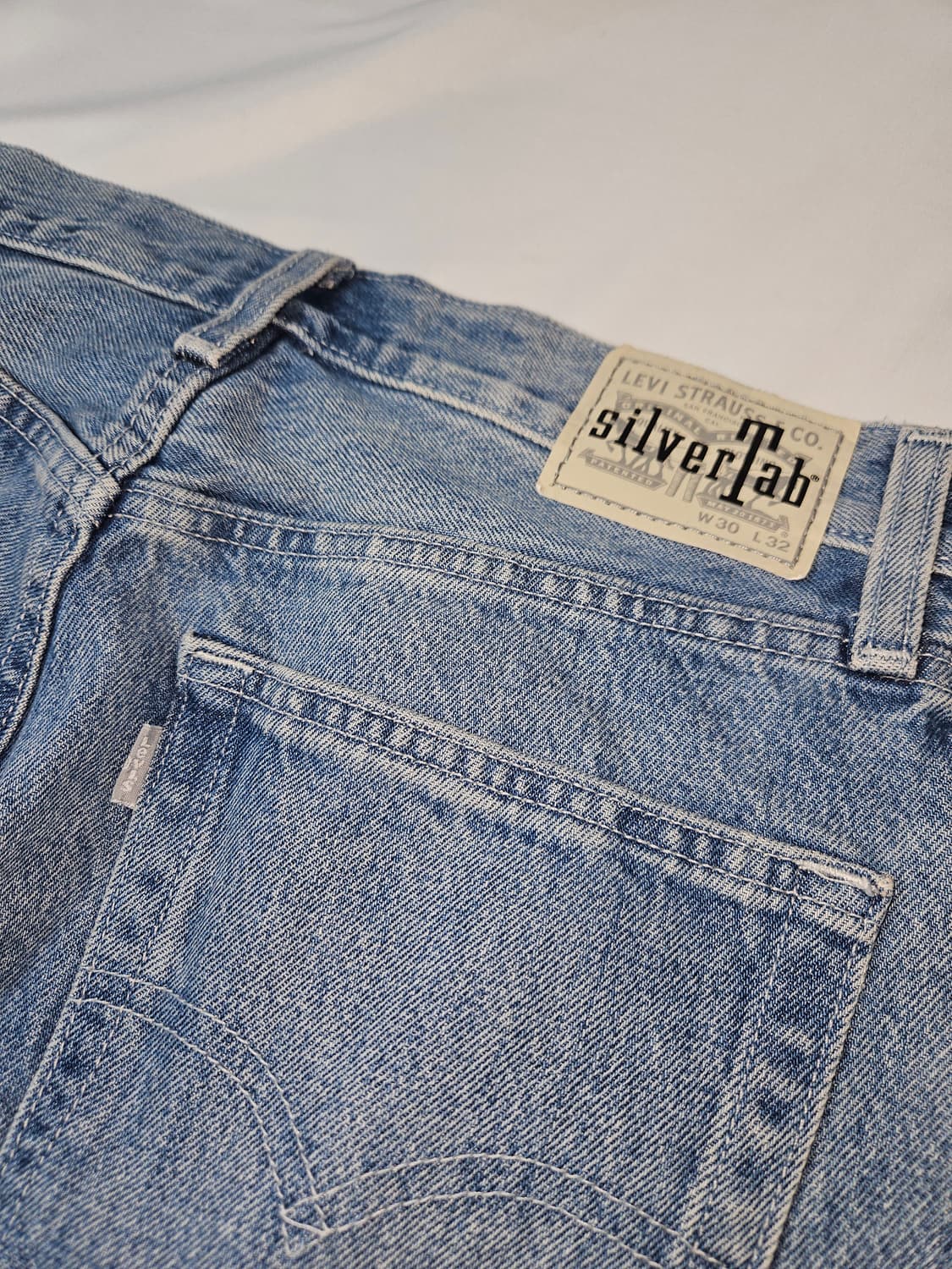 (새상품) 리바이스 실터탭 스트레이트 데님팬츠 30x32 상품이미지4